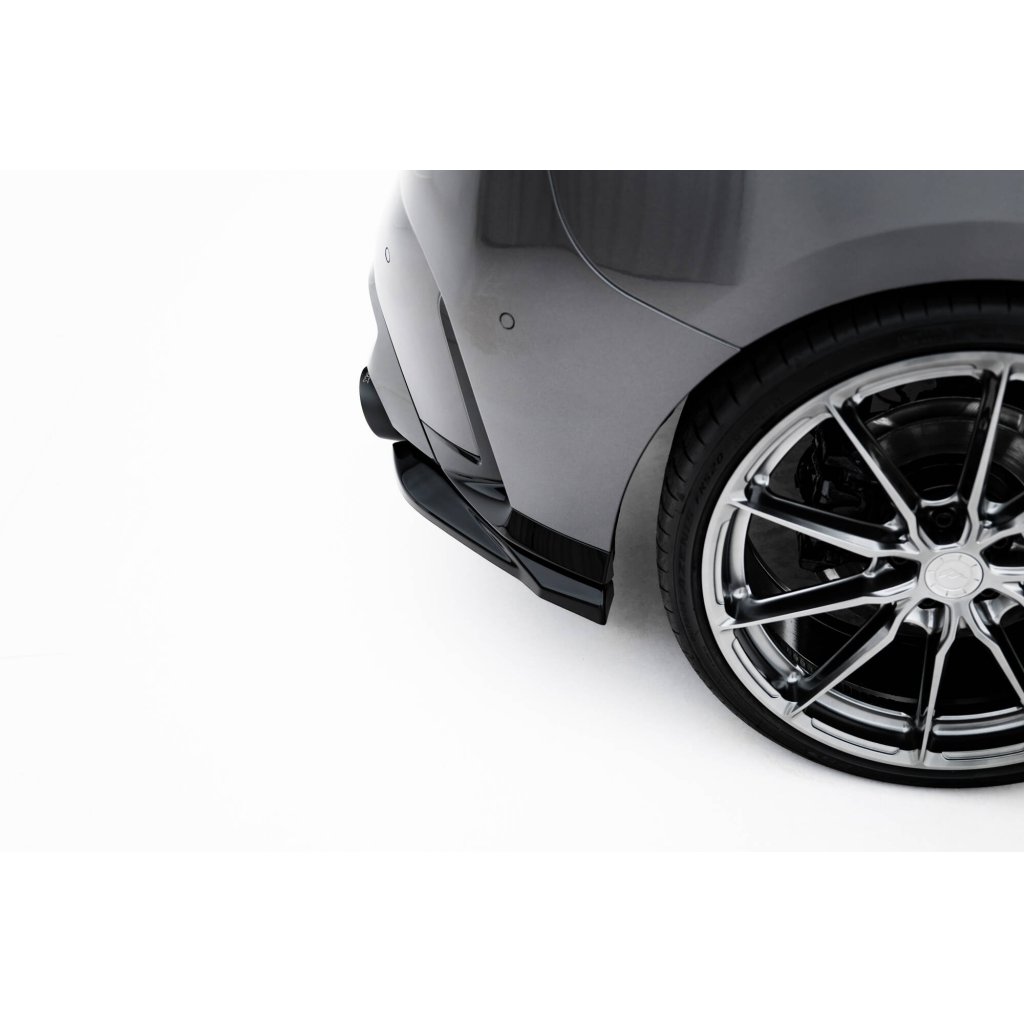 Maxton Design boční difuzory pod zadní nárazník ver.4 pro BMW řada 1 F70, černý lesklý plast ABS, M135i