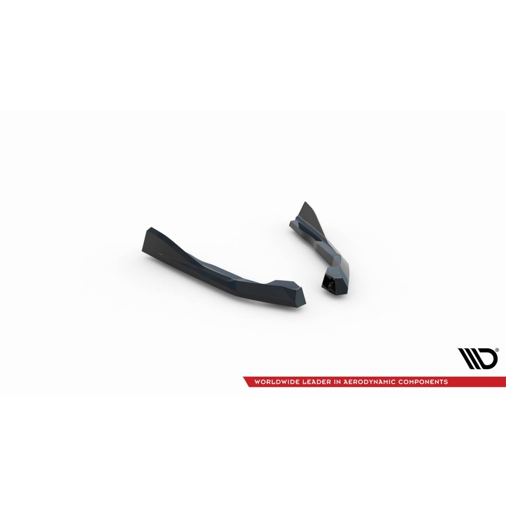 Maxton Design boční difuzory pod zadní nárazník ver.4 pro BMW řada 2 G42 Standard, černý lesklý plast ABS