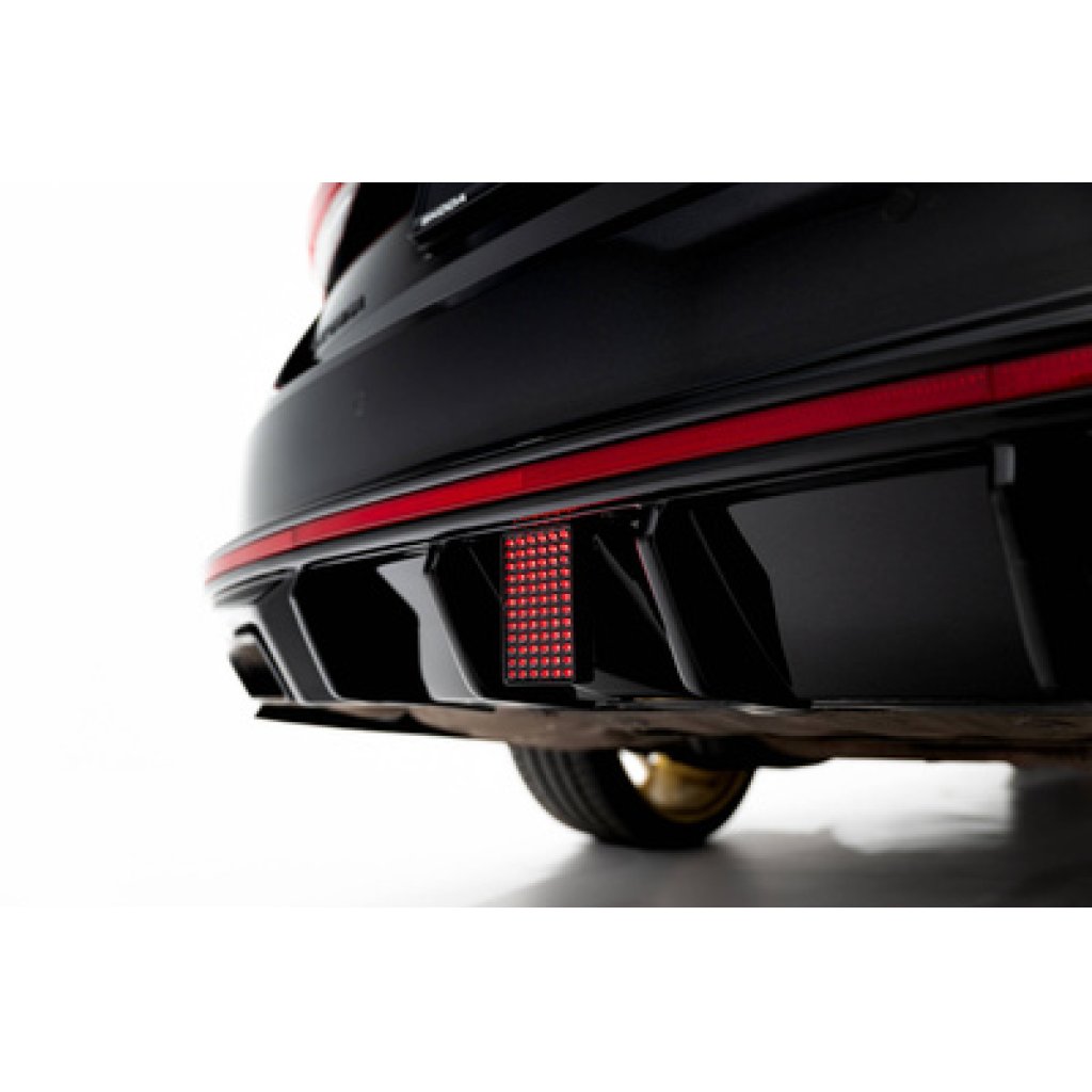Maxton Design brzdové světlo pro Škoda Octavia RS Mk4, černý lesklý plast ABS