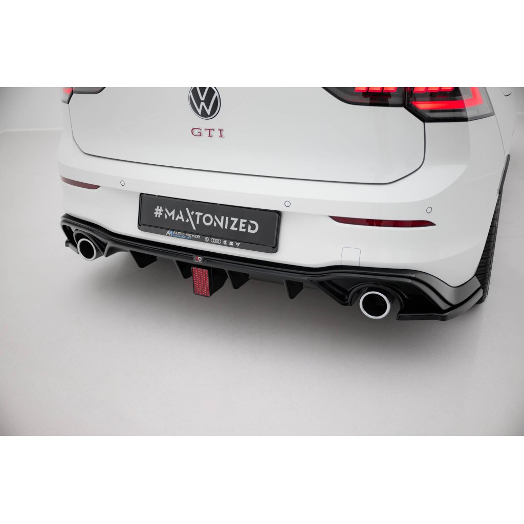 Maxton Design brzdové světlo pro Volkswagen Golf GTI Mk8, černý lesklý plast ABS