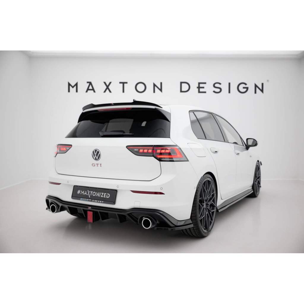 Maxton Design brzdové světlo pro Volkswagen Golf GTI Mk8, černý lesklý plast ABS