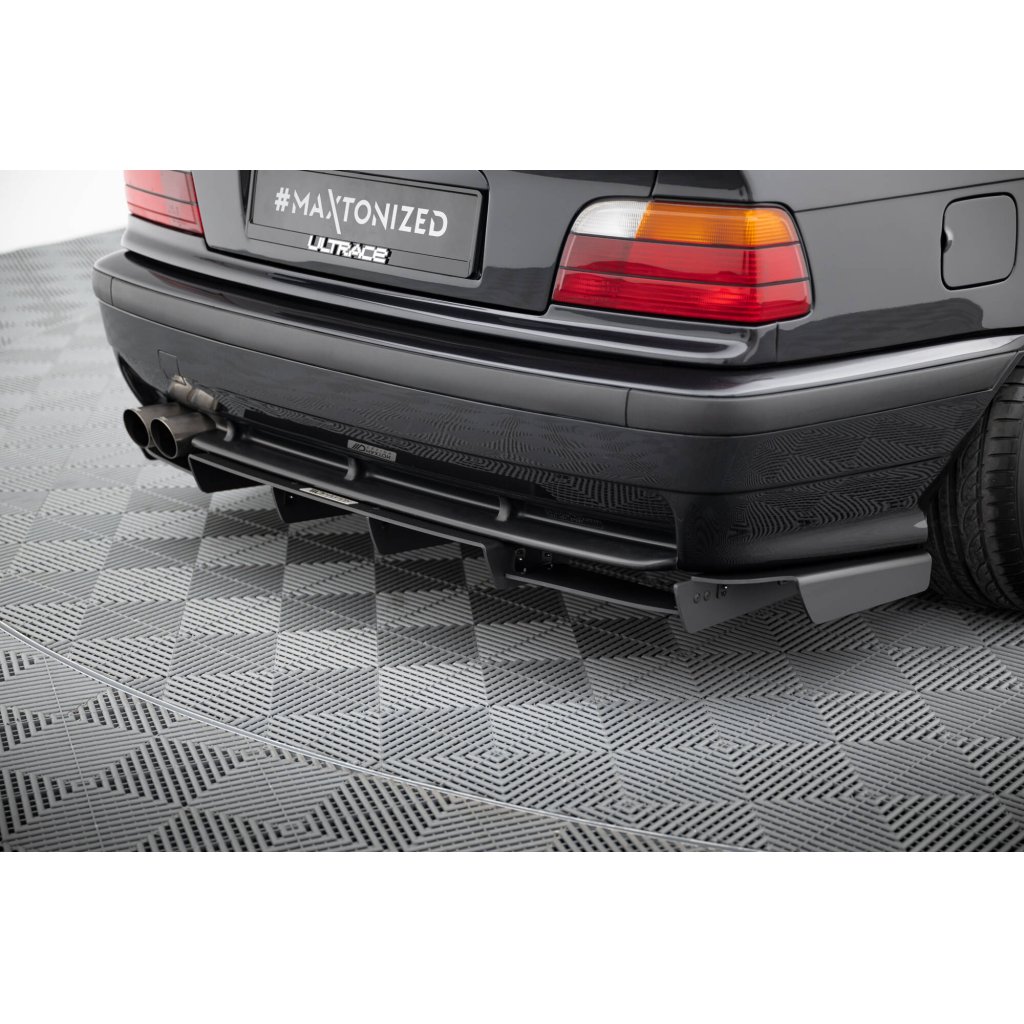 Maxton Design difuzor zadního nárazníku pro BMW M3 E36, plast ABS bez povrchové úpravy
