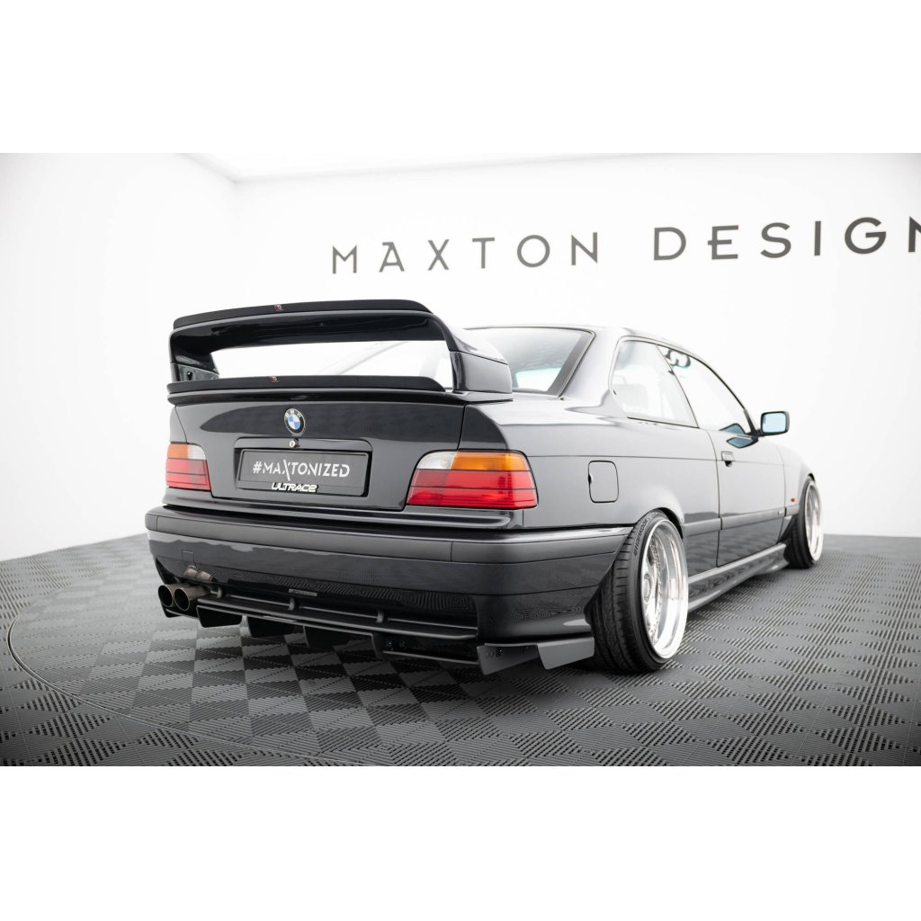 Maxton Design difuzor zadního nárazníku pro BMW M3 E36, plast ABS bez povrchové úpravy