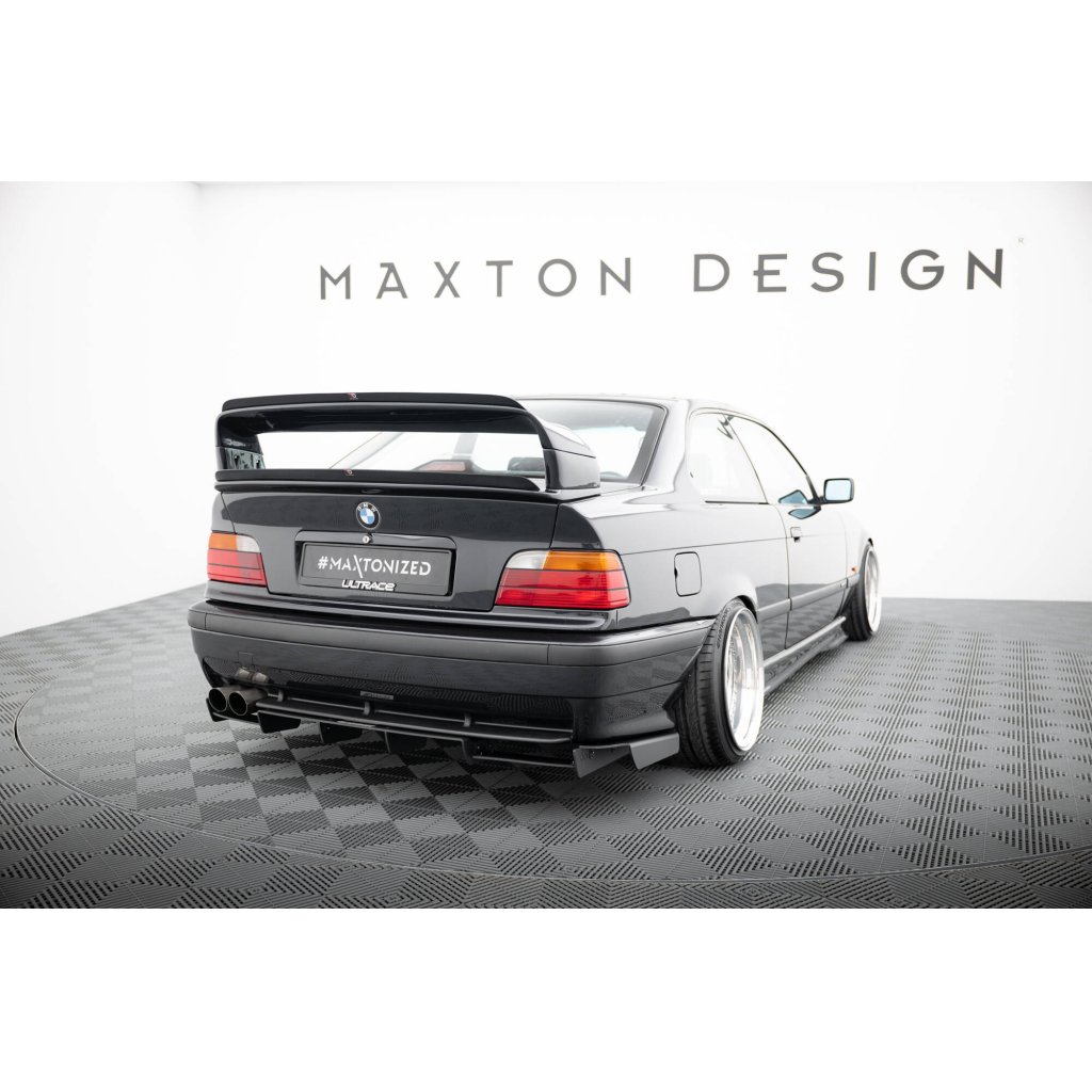 Maxton Design difuzor zadního nárazníku pro BMW M3 E36, plast ABS bez povrchové úpravy