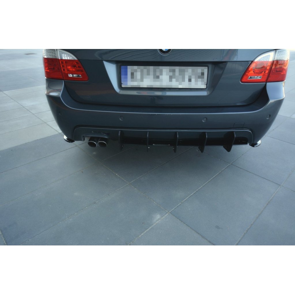 Maxton Design difuzor zadního nárazníku pro BMW řada 5 E61, plast ABS bez povrchové úpravy