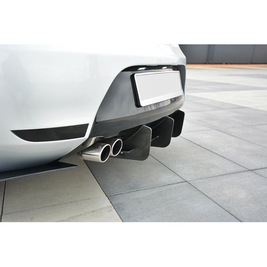 Maxton Design difuzor zadního nárazníku ver.2 pro Seat Leon Cupra Mk2, plast ABS bez povrchové úpravy