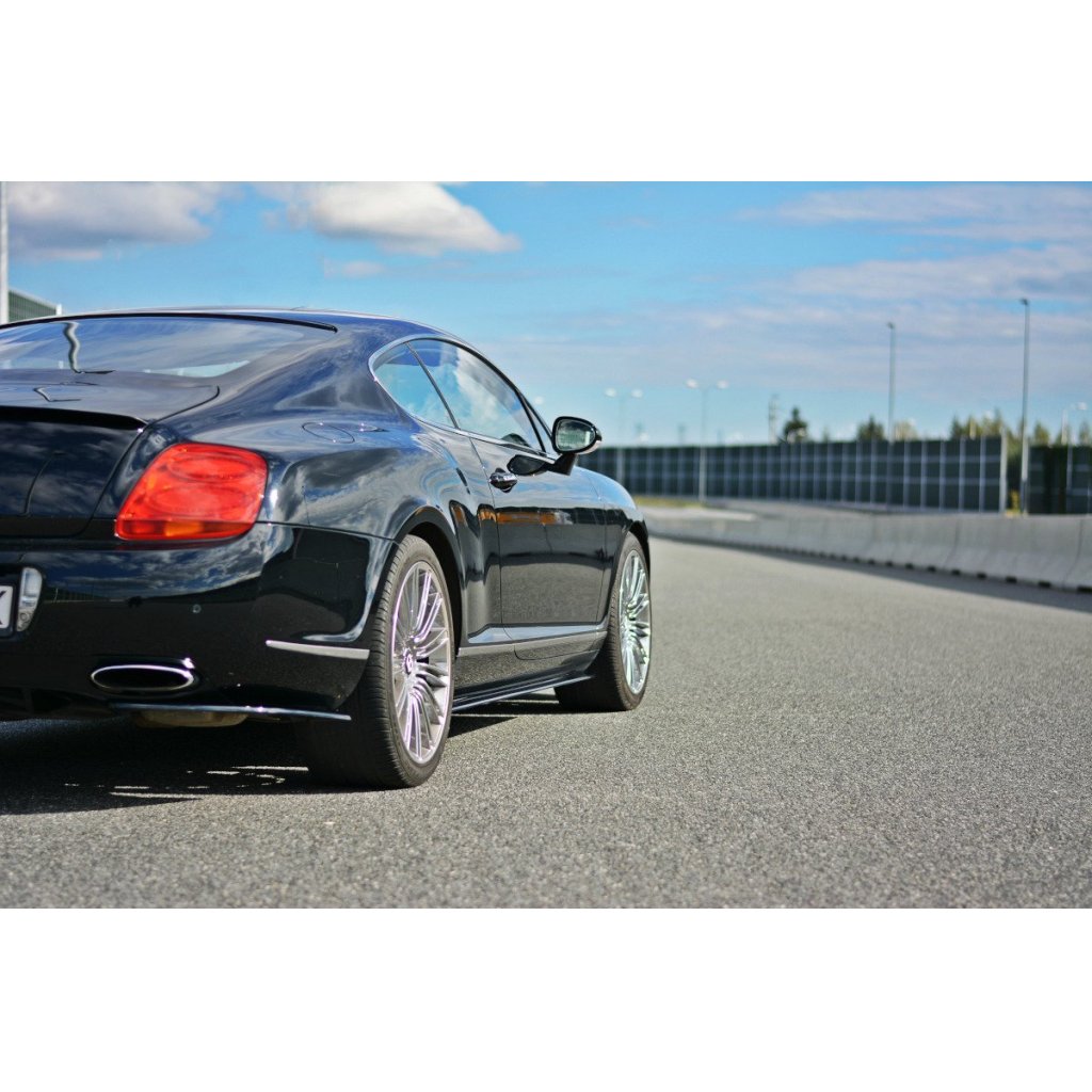 Maxton Design difuzory pod boční prahy pro Bentley Continental GT Mk1, plast ABS bez povrchové úpravy, r.v. 2009-2012