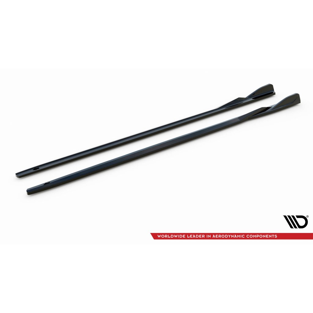 Maxton Design difuzory pod boční prahy pro BMW řada 2 G42 M240i, G42 M-Pack, plast ABS bez povrchové úpravy