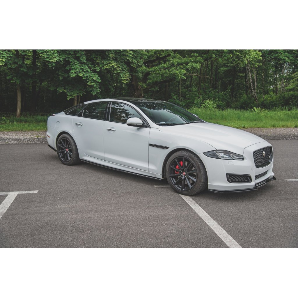 Maxton Design difuzory pod boční prahy pro Jaguar XJ X351, plast ABS bez povrchové úpravy