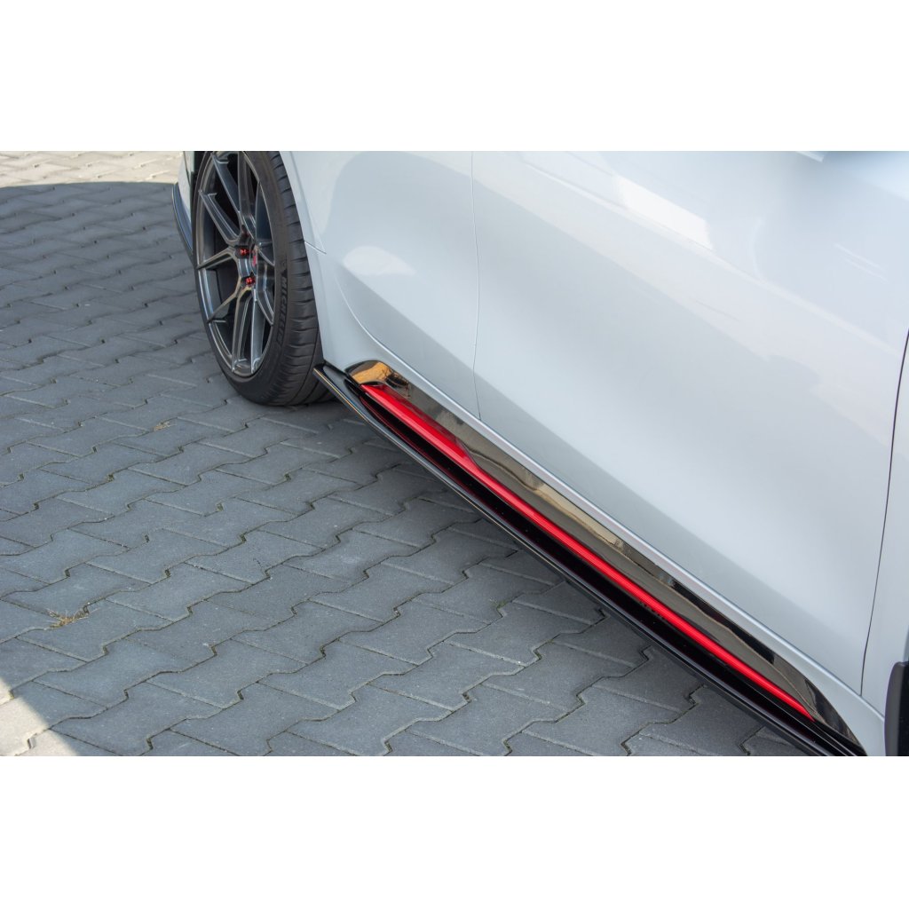 Maxton Design difuzory pod boční prahy pro Kia Cee'd Mk 3/ProCeed GT, plast ABS bez povrchové úpravy
