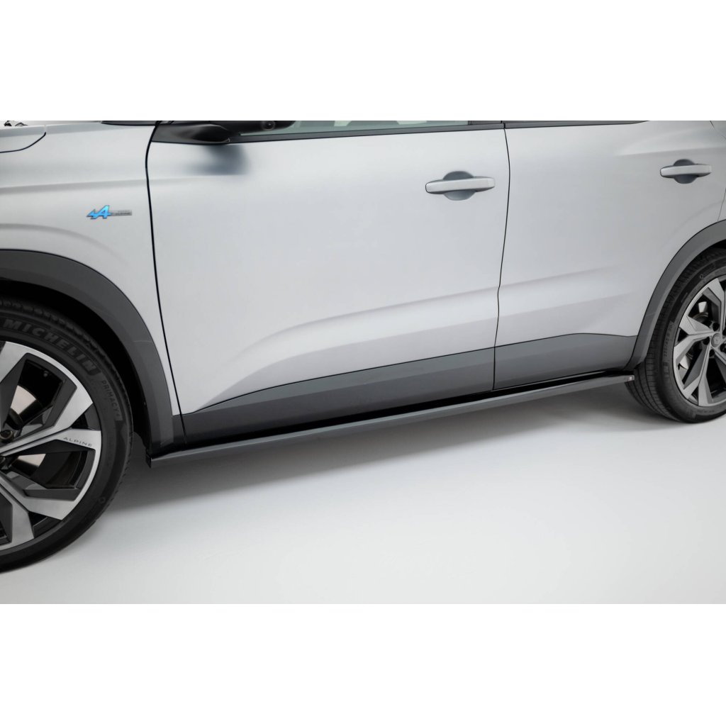 Maxton Design difuzory pod boční prahy pro Renault Austral Mk1, černý lesklý plast ABS