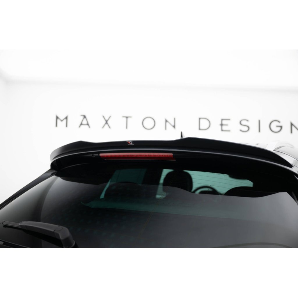 Maxton Design horní prodloužení spoileru pro Maserati Levante Mk1 GT Facelift, černý lesklý plast ABS