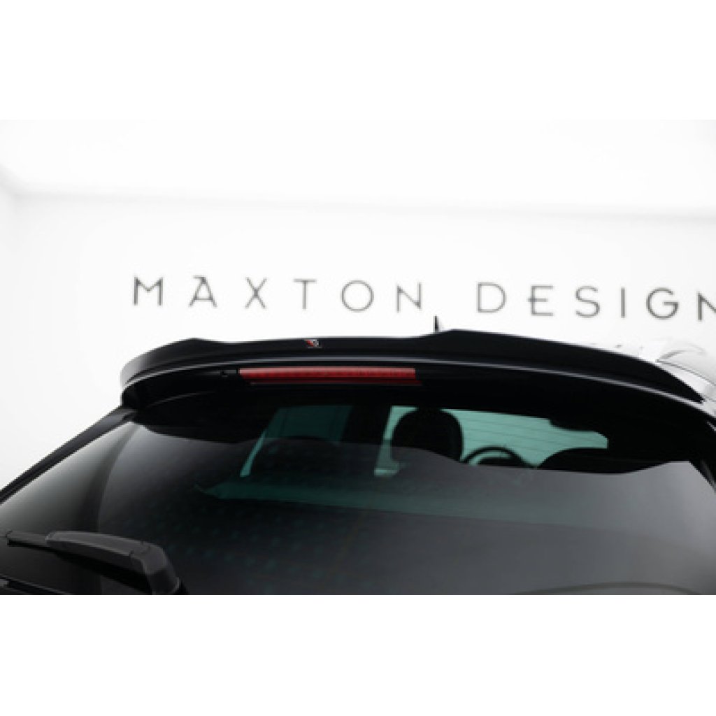 Maxton Design horní prodloužení spoileru pro Maserati Levante Mk1 GT Facelift, černý lesklý plast ABS