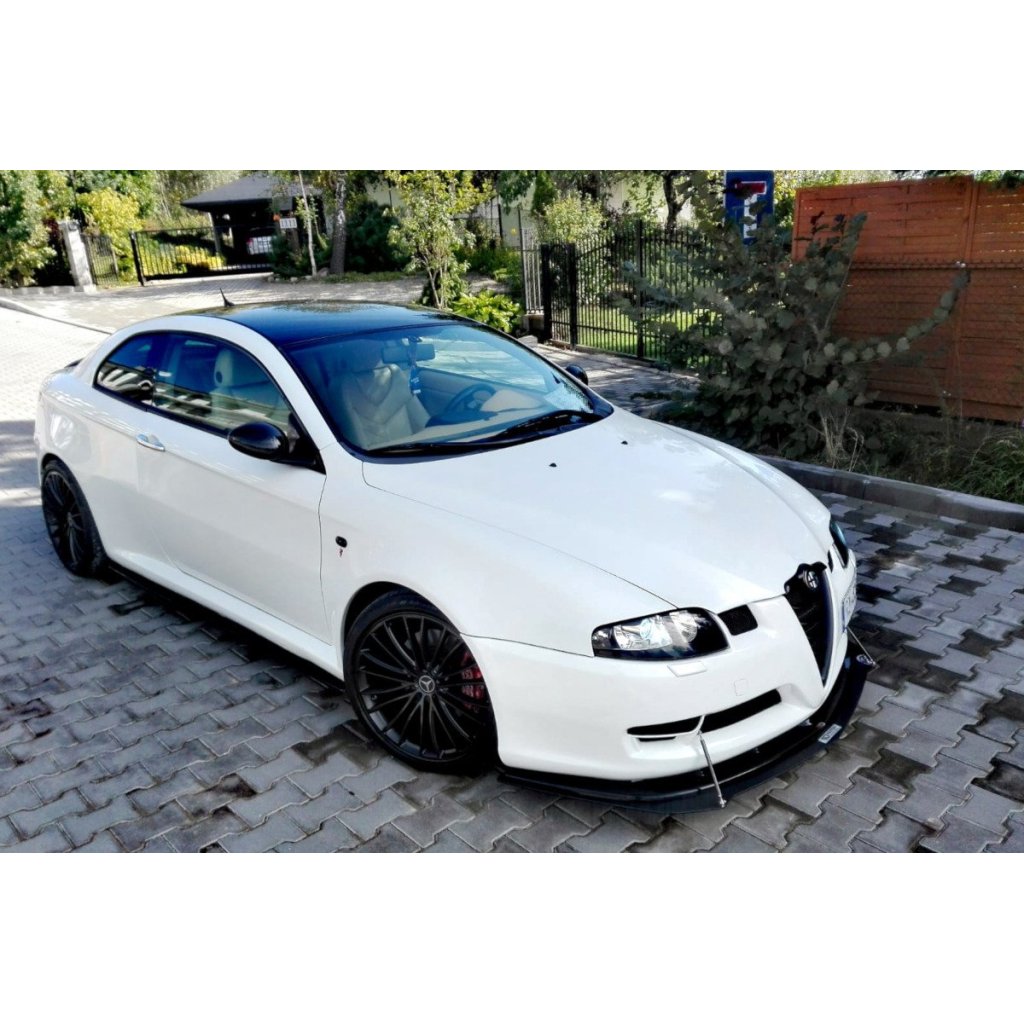 Maxton Design hybridní spoiler pod přední nárazník pro Alfa Romeo GT, carbon-Look