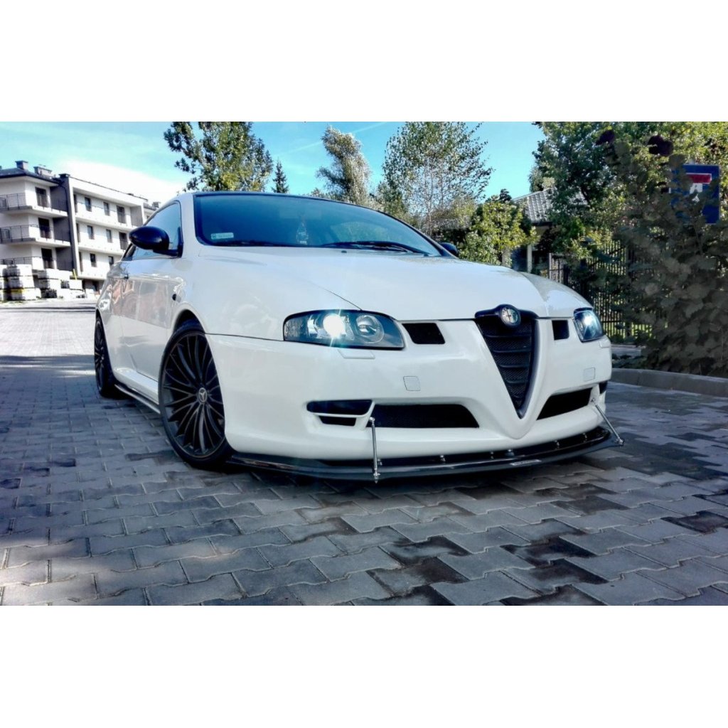 Maxton Design hybridní spoiler pod přední nárazník pro Alfa Romeo GT, carbon-Look