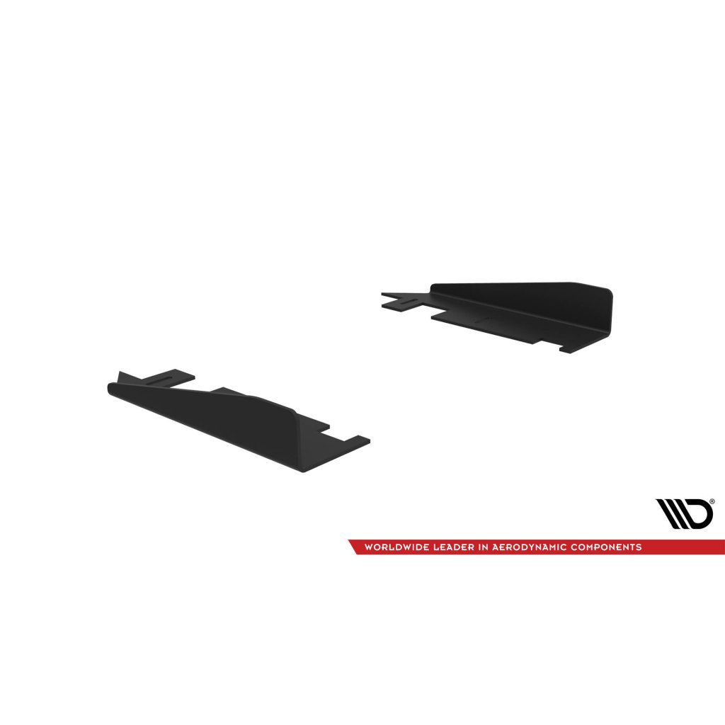 Maxton Design křidélka bočních difuzorů pro Audi A7 C7, plast ABS bez povrchové úpravy, S-Line