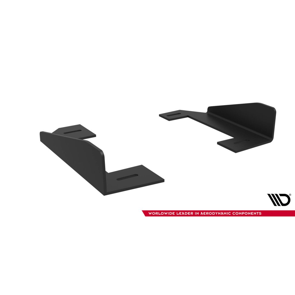 Maxton Design křidélka bočních difuzorů pro Audi RS5 F5, plast ABS bez povrchové úpravy
