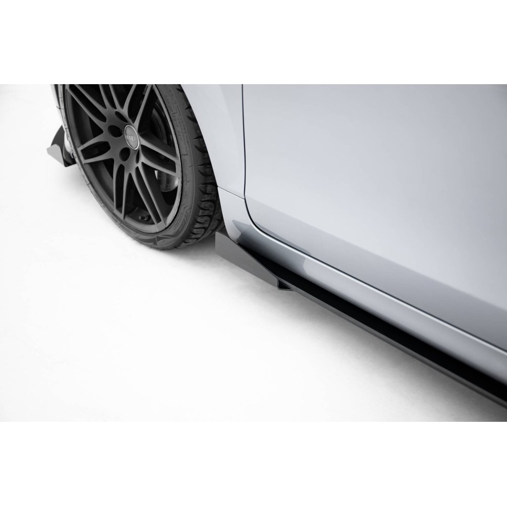 Maxton Design křidélka bočních difuzorů pro Audi TT S Mk2 (8J), Mk2 (8J) Facelift, plast ABS bez povrchové úpravy