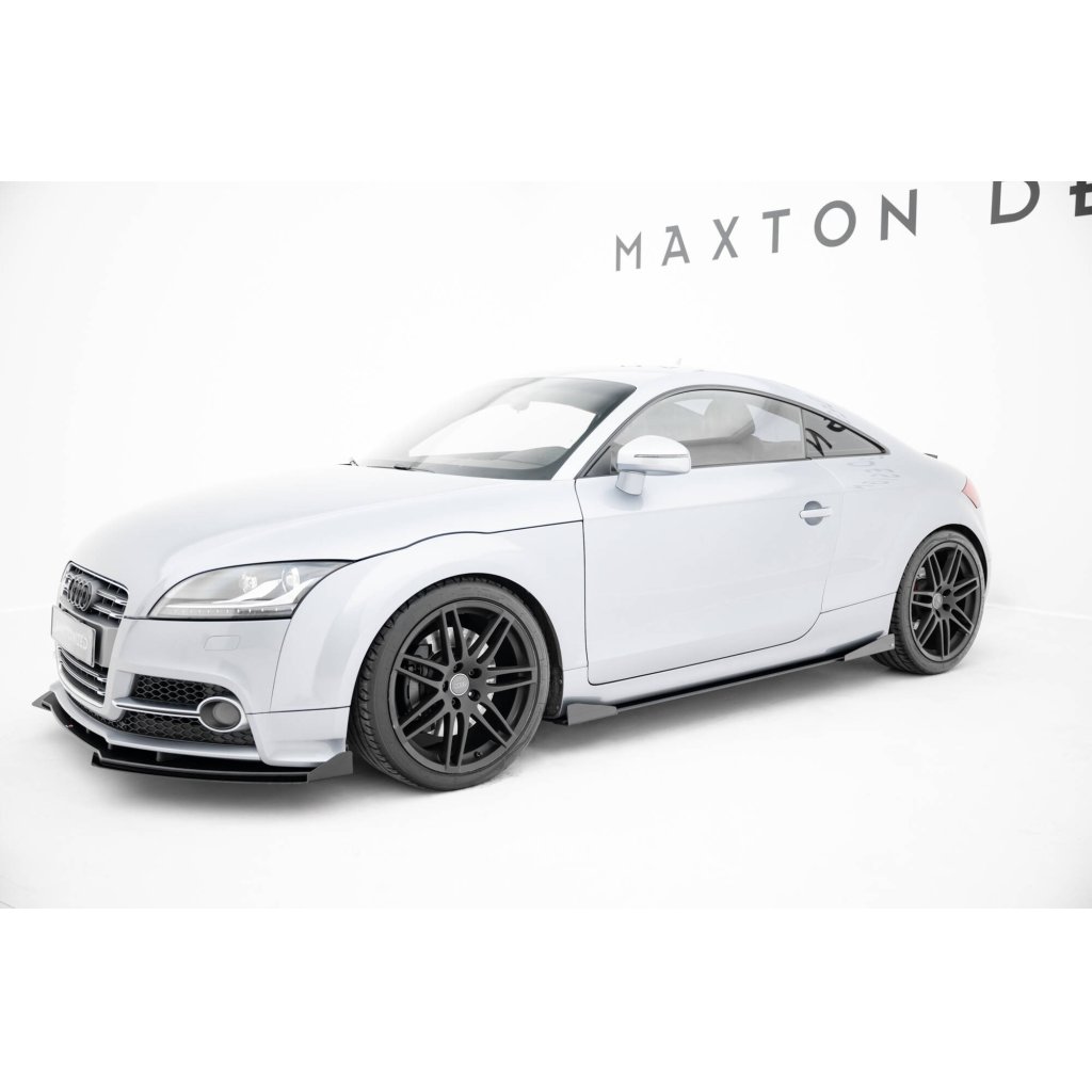 Maxton Design křidélka bočních difuzorů pro Audi TT S Mk2 (8J), Mk2 (8J) Facelift, plast ABS bez povrchové úpravy