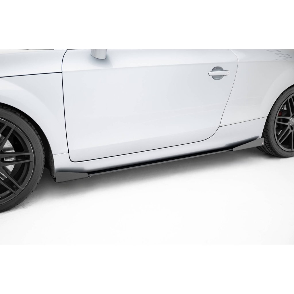 Maxton Design křidélka bočních difuzorů pro Audi TT S Mk2 (8J), Mk2 (8J) Facelift, plast ABS bez povrchové úpravy