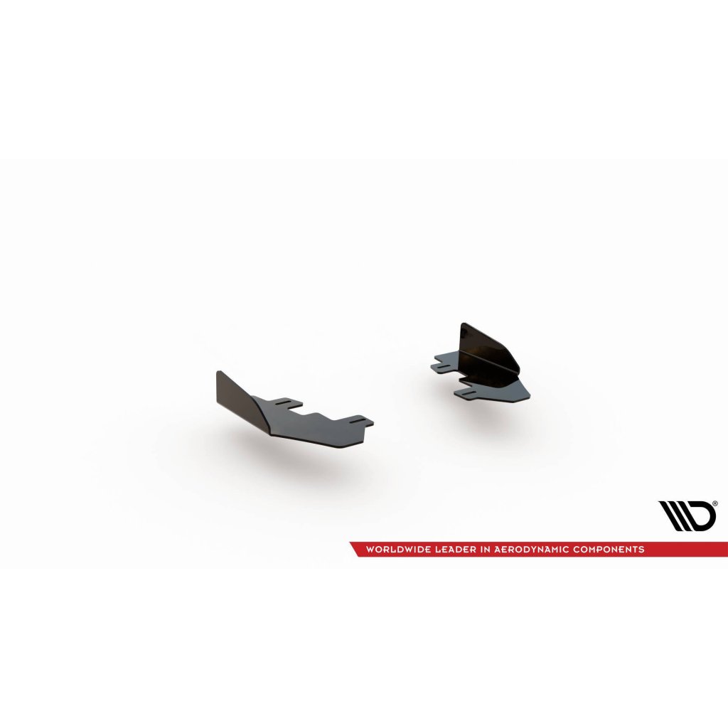 Maxton Design křidélka bočních difuzorů pro BMW řada 1 F20- F21 Facelift, černý lesklý plast ABS, M-Pack/M140i