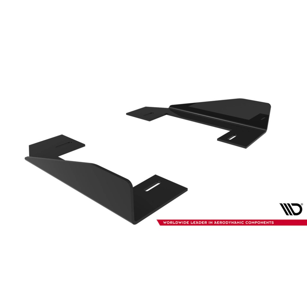 Maxton Design křidélka bočních difuzorů pro BMW řada 1 F70, plast ABS bez povrchové úpravy, M-pack