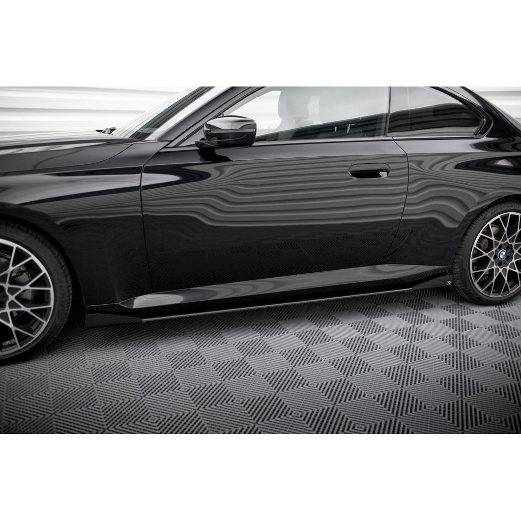 Maxton Design křidélka bočních difuzorů pro BMW řada 2 G42 Standard, plast ABS bez povrchové úpravy