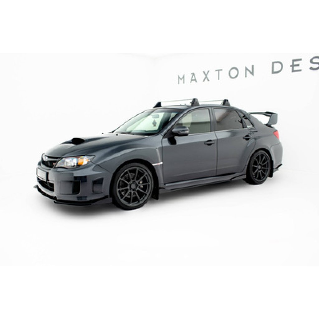 Maxton Design křidélka bočních difuzorů pro Subaru Impreza WRX STi Mk3 Facelift, plast ABS bez povrchové úpravy