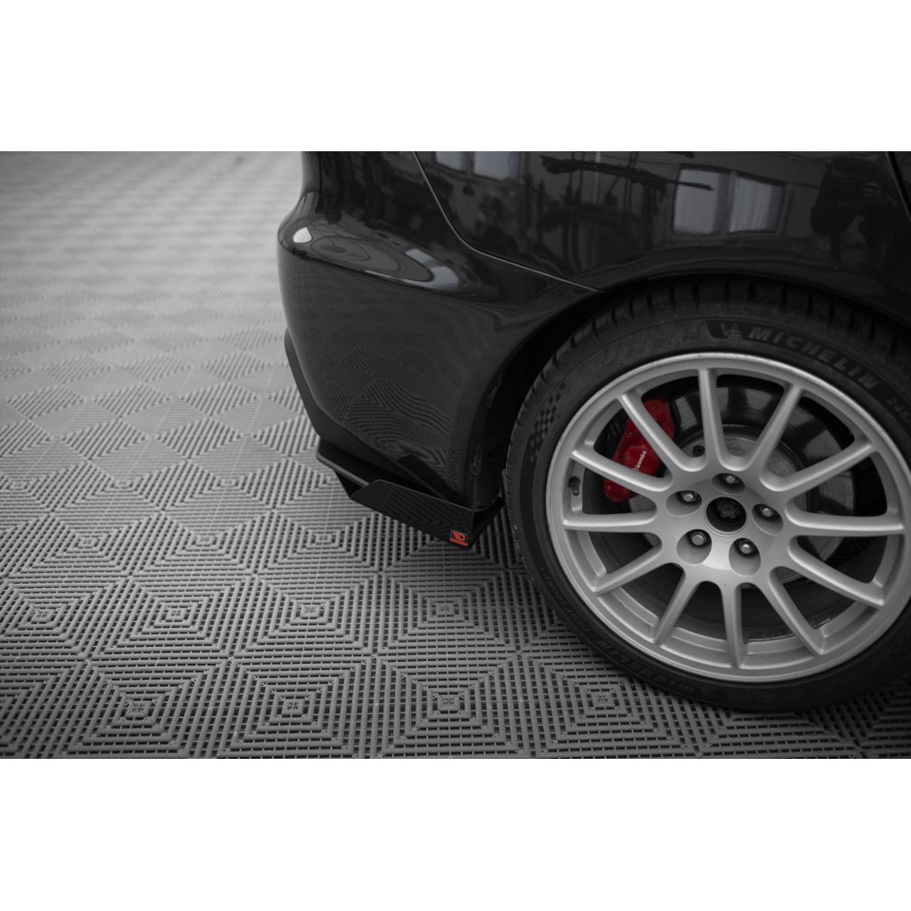 Maxton Design křidélka bočních difuzorů zad. nárazníku pro Mitsubishi Lancer Evo Mk10, plast ABS bez povrchové úpravy