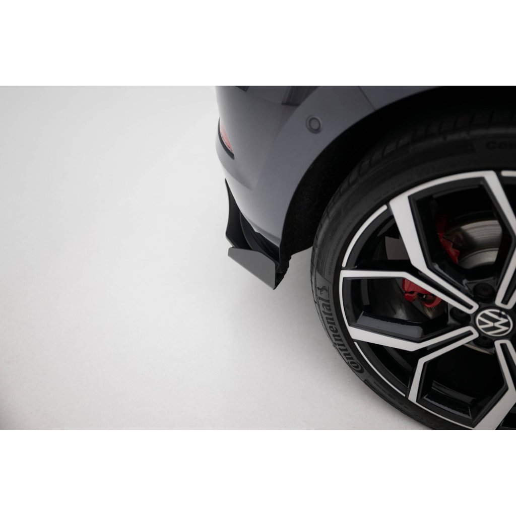 Maxton Design křidélka bočních difuzorů zad. nárazníku pro Volkswagen Polo GTI Mk6 Facelift, plast ABS bez povrchové úpravy