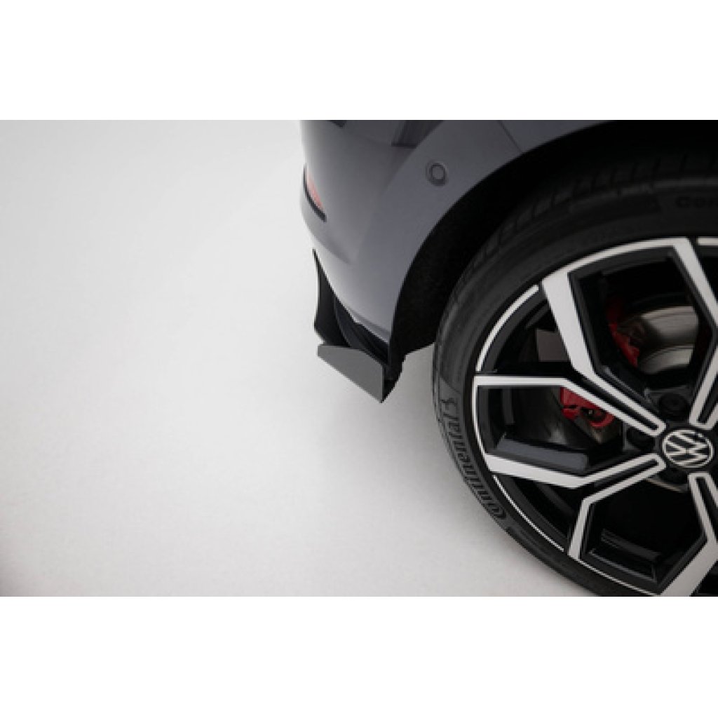 Maxton Design křidélka bočních difuzorů zad. nárazníku pro Volkswagen Polo GTI Mk6 Facelift, plast ABS bez povrchové úpravy