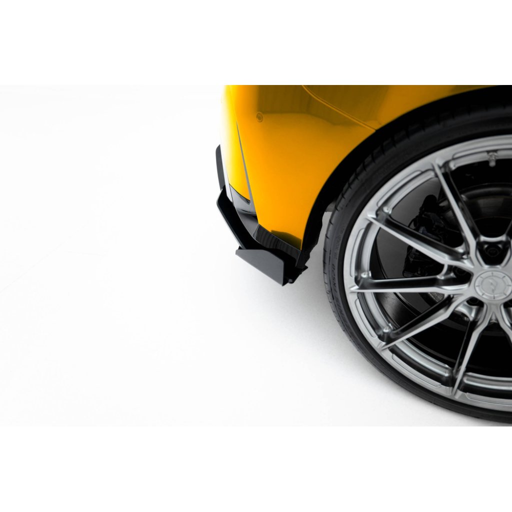 Maxton Design křidélka bočních difuzorů zadního nárazníku pro BMW řada 1 F70, plast ABS bez povrchové úpravy, M-Pack