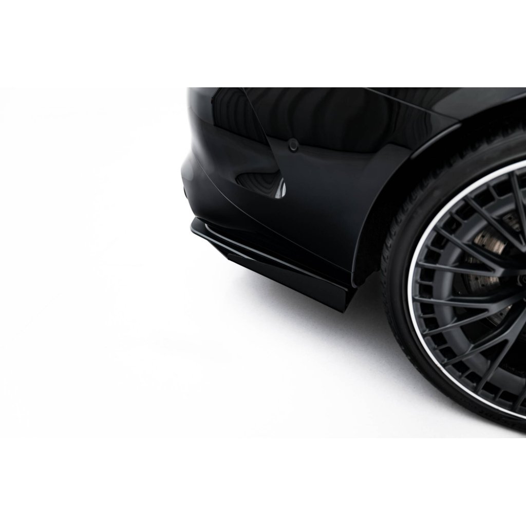 Maxton Design křidélka bočních difuzorů zadního nárazníku pro Mercedes CLE C236 53 AMG, plast ABS bez povrchové úpravy