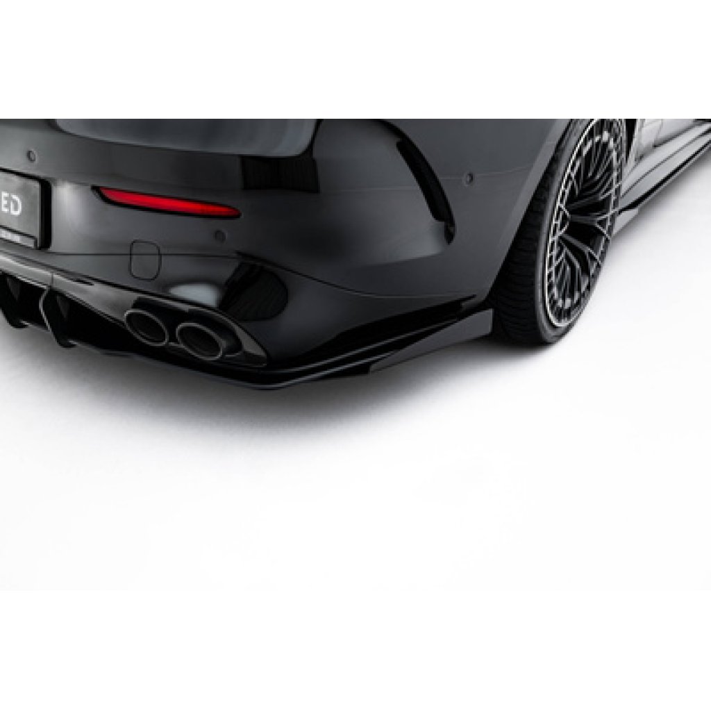 Maxton Design křidélka bočních difuzorů zadního nárazníku pro Mercedes CLE C236 53 AMG, plast ABS bez povrchové úpravy