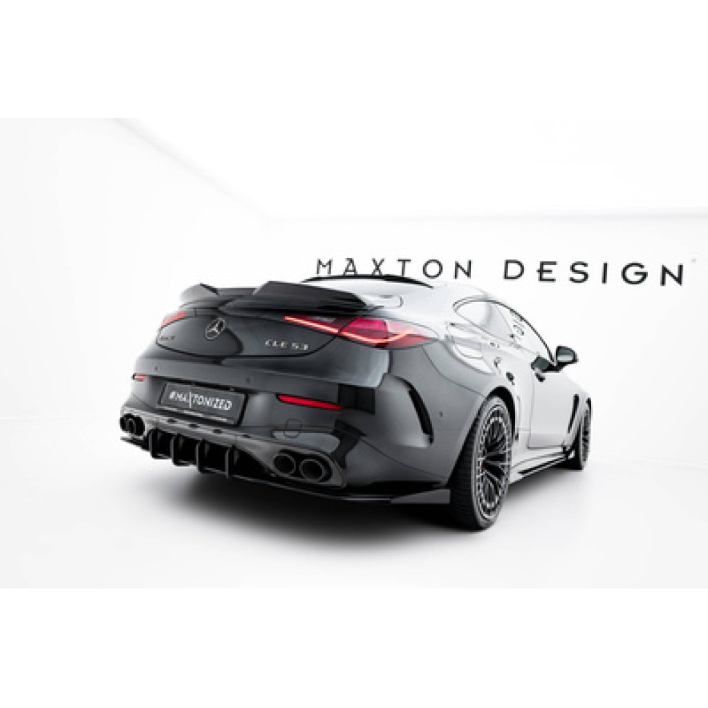 Maxton Design křidélka bočních difuzorů zadního nárazníku pro Mercedes CLE C236 53 AMG, plast ABS bez povrchové úpravy