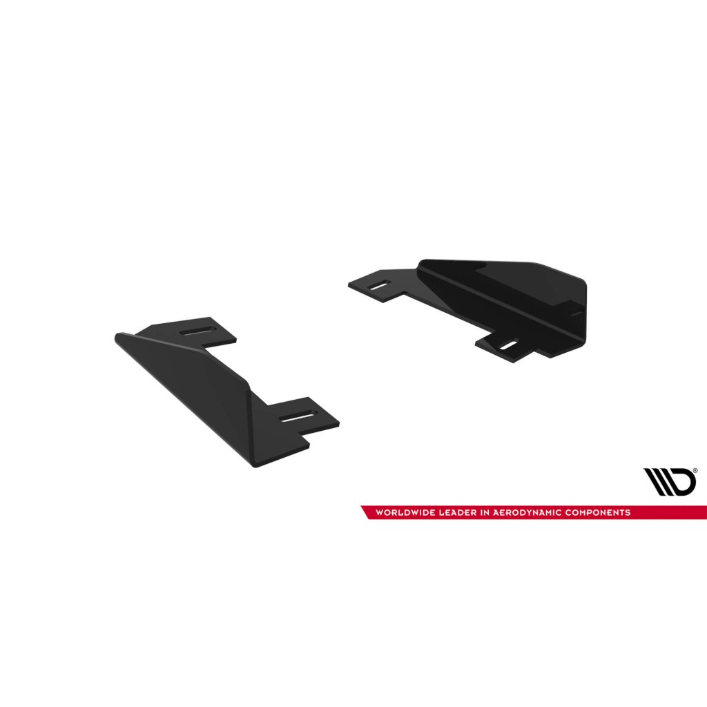 Maxton Design křidélka bočních difuzorů zadního nárazníku pro Subaru Impreza WRX STi Mk3 Facelift, plast ABS bez povrchové úpravy