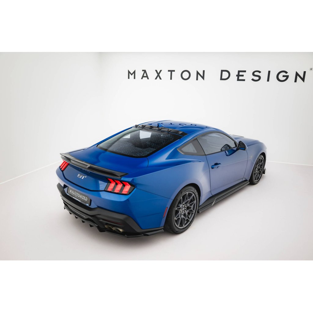 Maxton Design patka na zadní okno pro Ford Mustang Mk7 GT, černý lesklý plast ABS