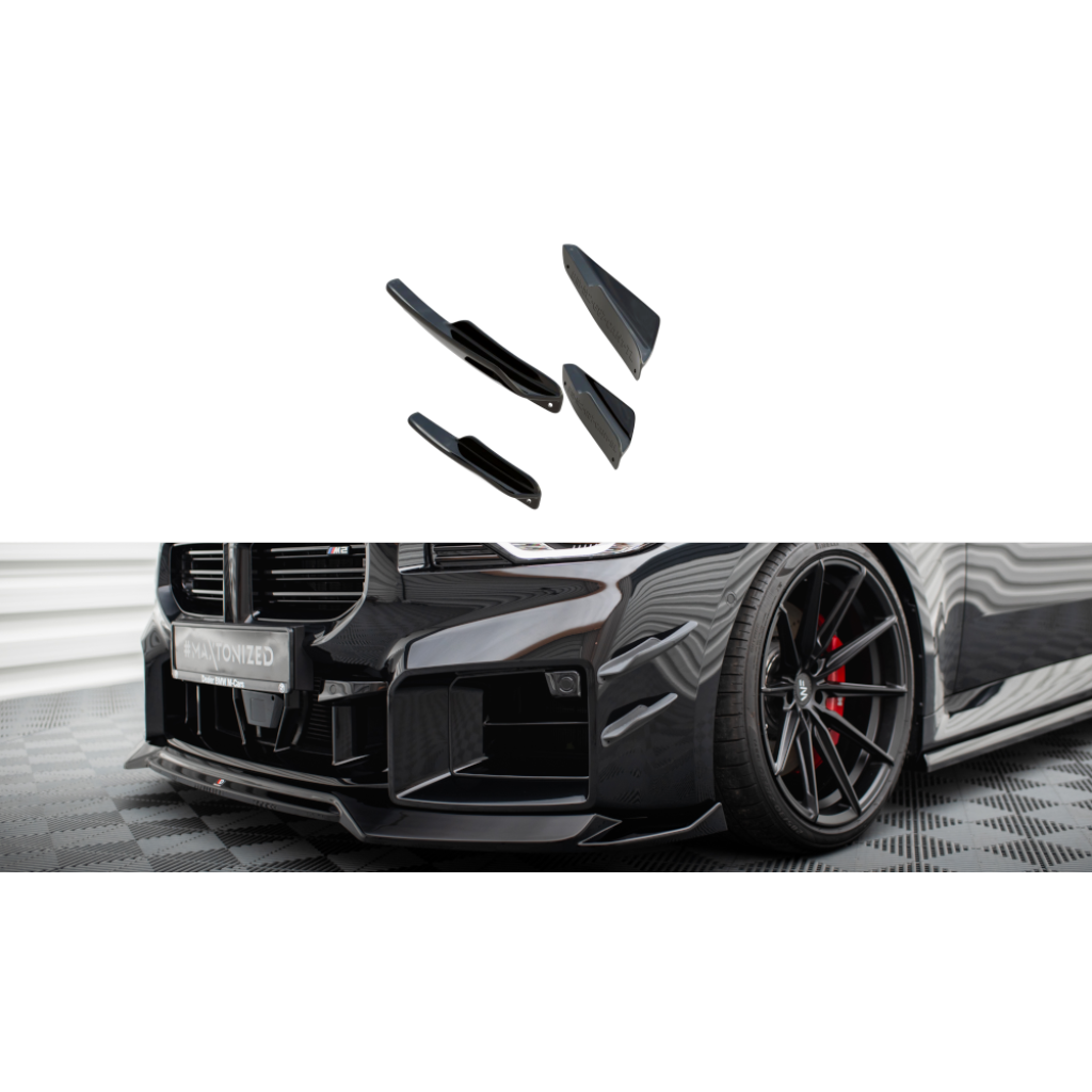 Maxton Design přítlačná křidélka předního nárazníku pro BMW M2 G87