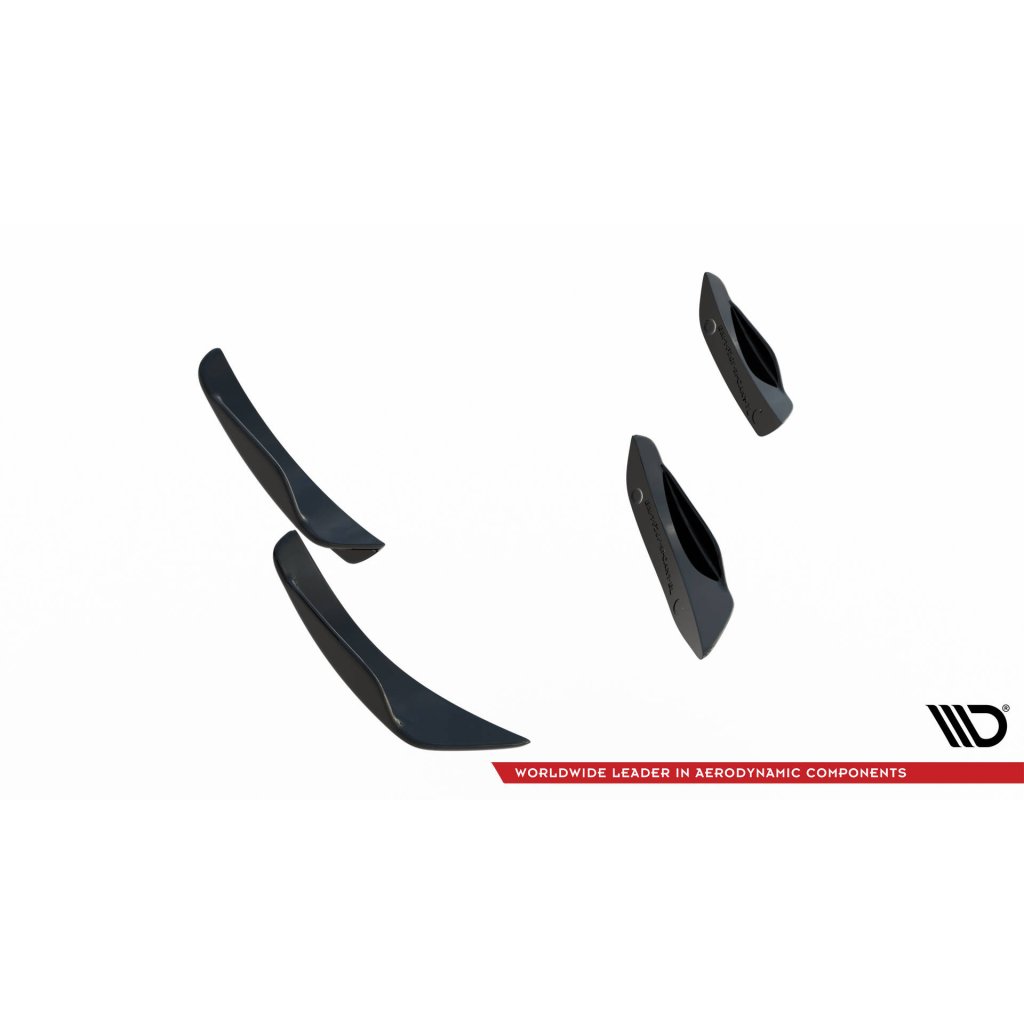Maxton Design přítlačná křidélka předního nárazníku pro BMW řada 1 F20 Facelift, M-Pack/M140i