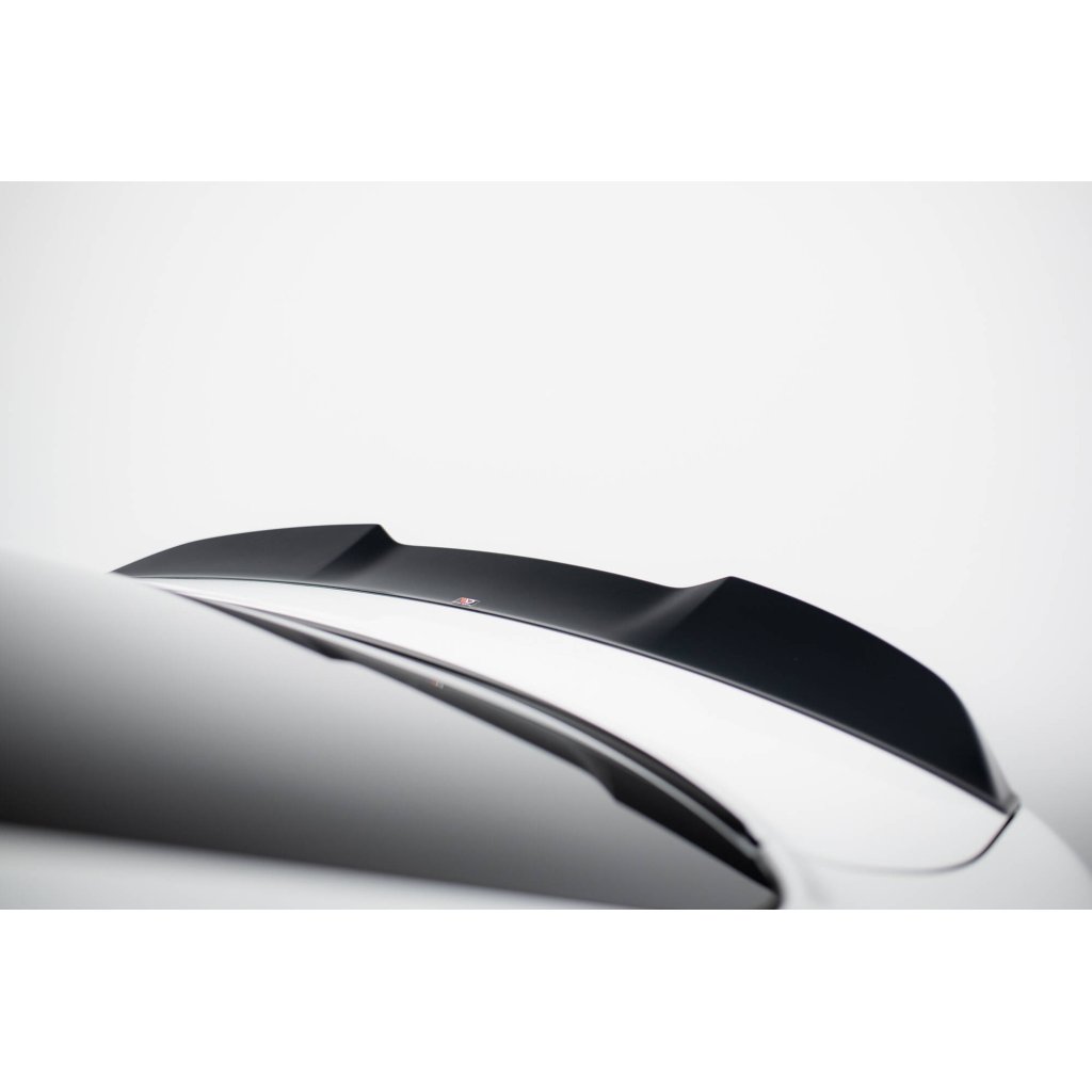 Maxton Design prodloužení spoileru 3d pro Alfa Romeo Giulia Qaudrifoglio, černý lesklý plast ABS