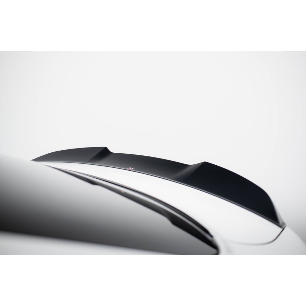 Maxton Design prodloužení spoileru 3d pro Alfa Romeo Giulia Qaudrifoglio, černý lesklý plast ABS