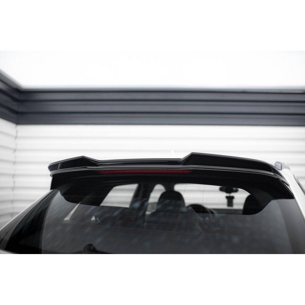 Maxton Design prodloužení spoileru 3d pro Audi S3 8V, černý lesklý plast ABS, Sportback/Hatchback