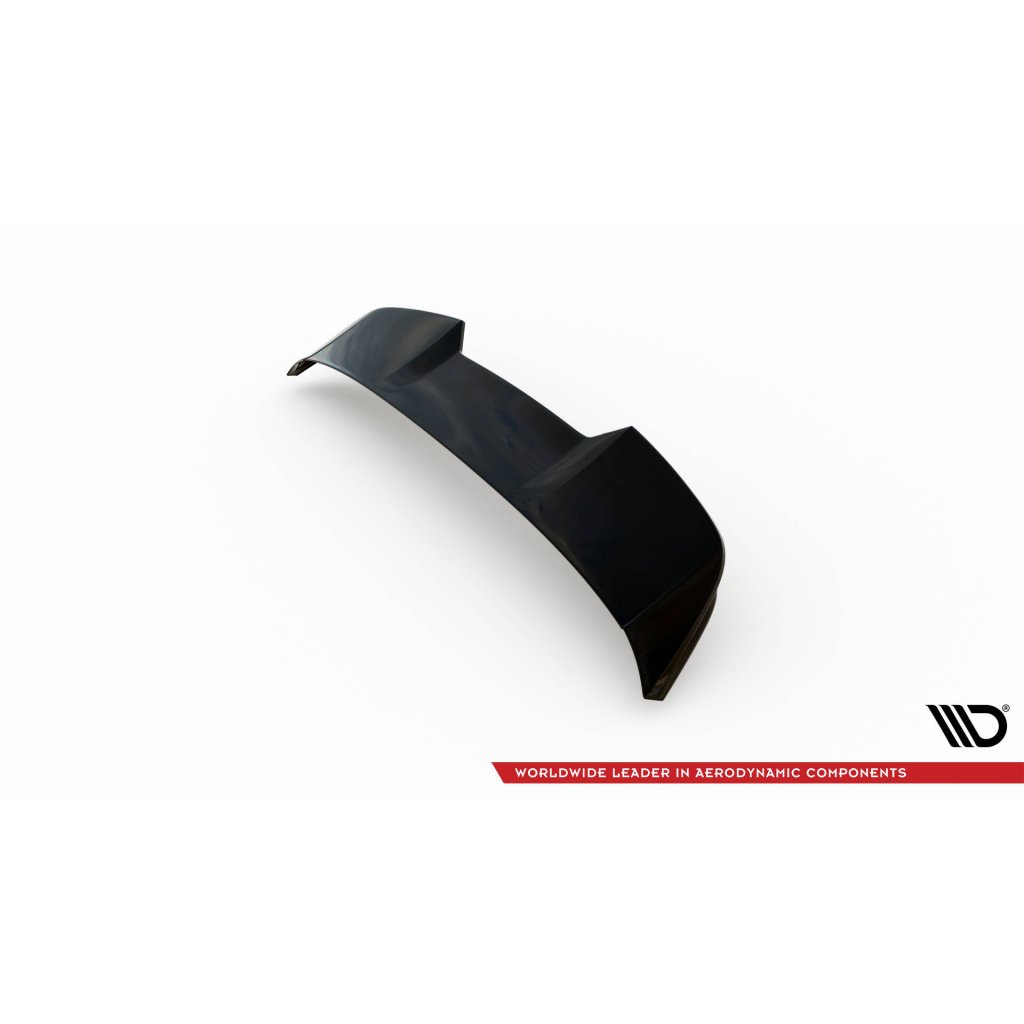 Maxton Design prodloužení spoileru 3d pro Audi S3 8V, černý lesklý plast ABS, Sportback/Hatchback