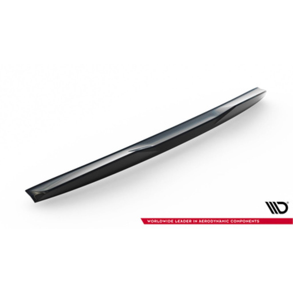 Maxton Design prodloužení spoileru 3d pro Audi S5 F5 FL, černý lesklý plast ABS, Sportback