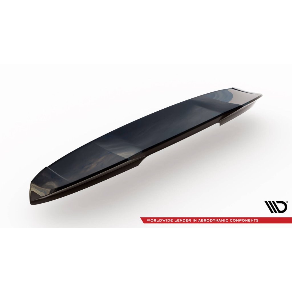 Maxton Design prodloužení spoileru 3d pro BMW řada 1 F20, černý lesklý plast ABS, Standard/M-pack/M140i