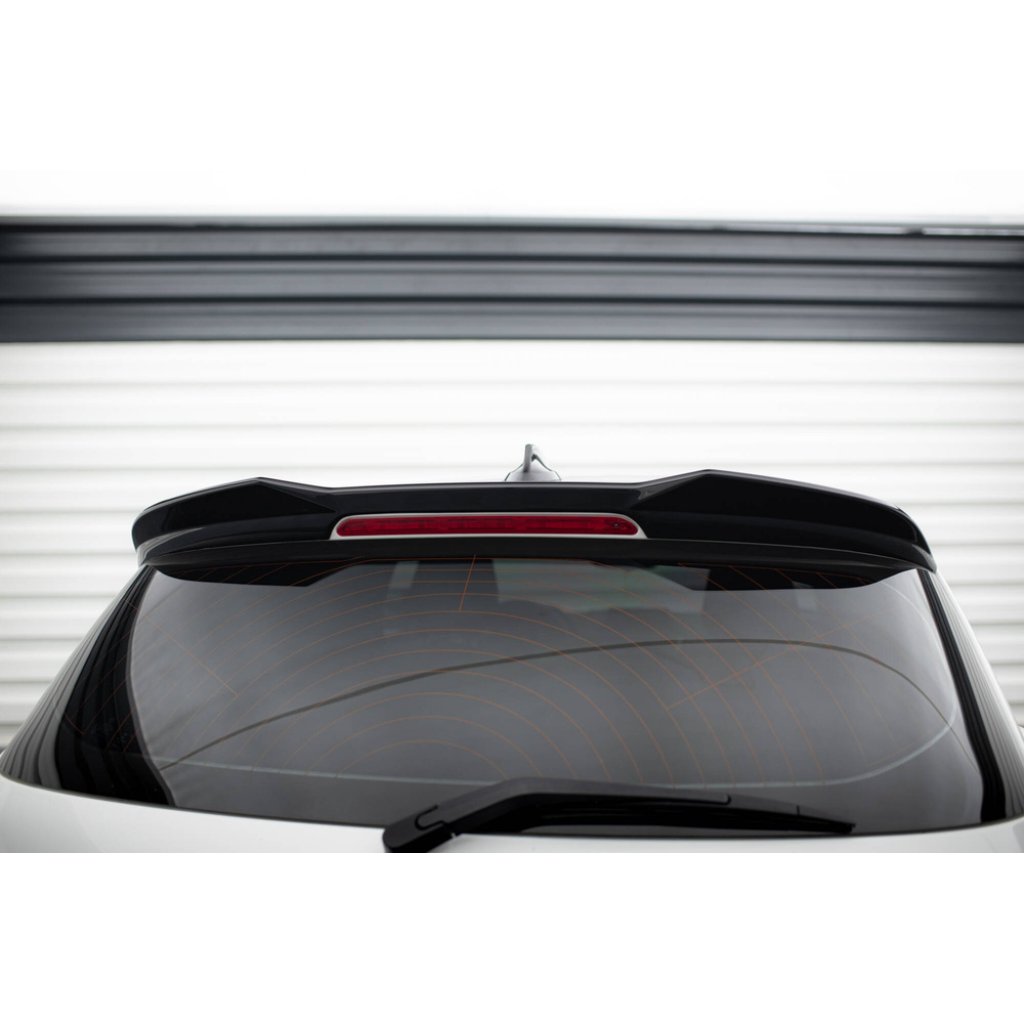 Maxton Design prodloužení spoileru 3d pro BMW řada 1 F20, černý lesklý plast ABS, Standard/M-pack/M140i