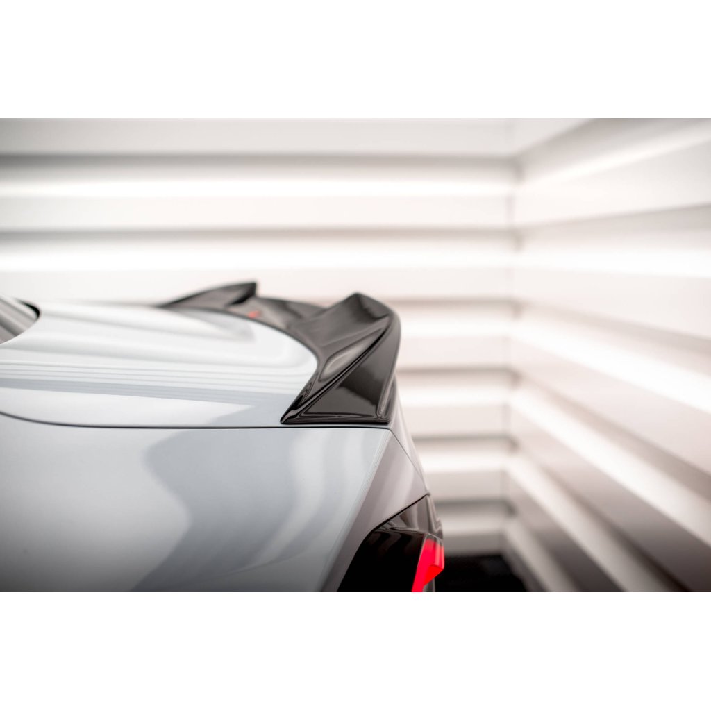 Maxton Design prodloužení spoileru 3d pro BMW řada 2 G42 M240i, G42 M-Pack, G42 Standard, černý lesklý plast ABS