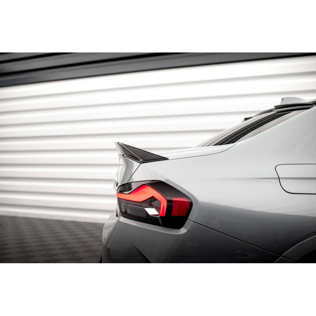Maxton Design prodloužení spoileru 3d pro BMW řada 2 G42 M240i, G42 M-Pack, G42 Standard, černý lesklý plast ABS