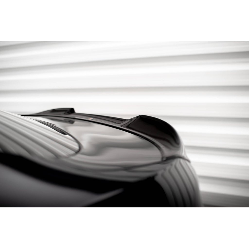 Maxton Design prodloužení spoileru 3d pro BMW řada 4 F36, černý lesklý plast ABS, vč. M-Pack