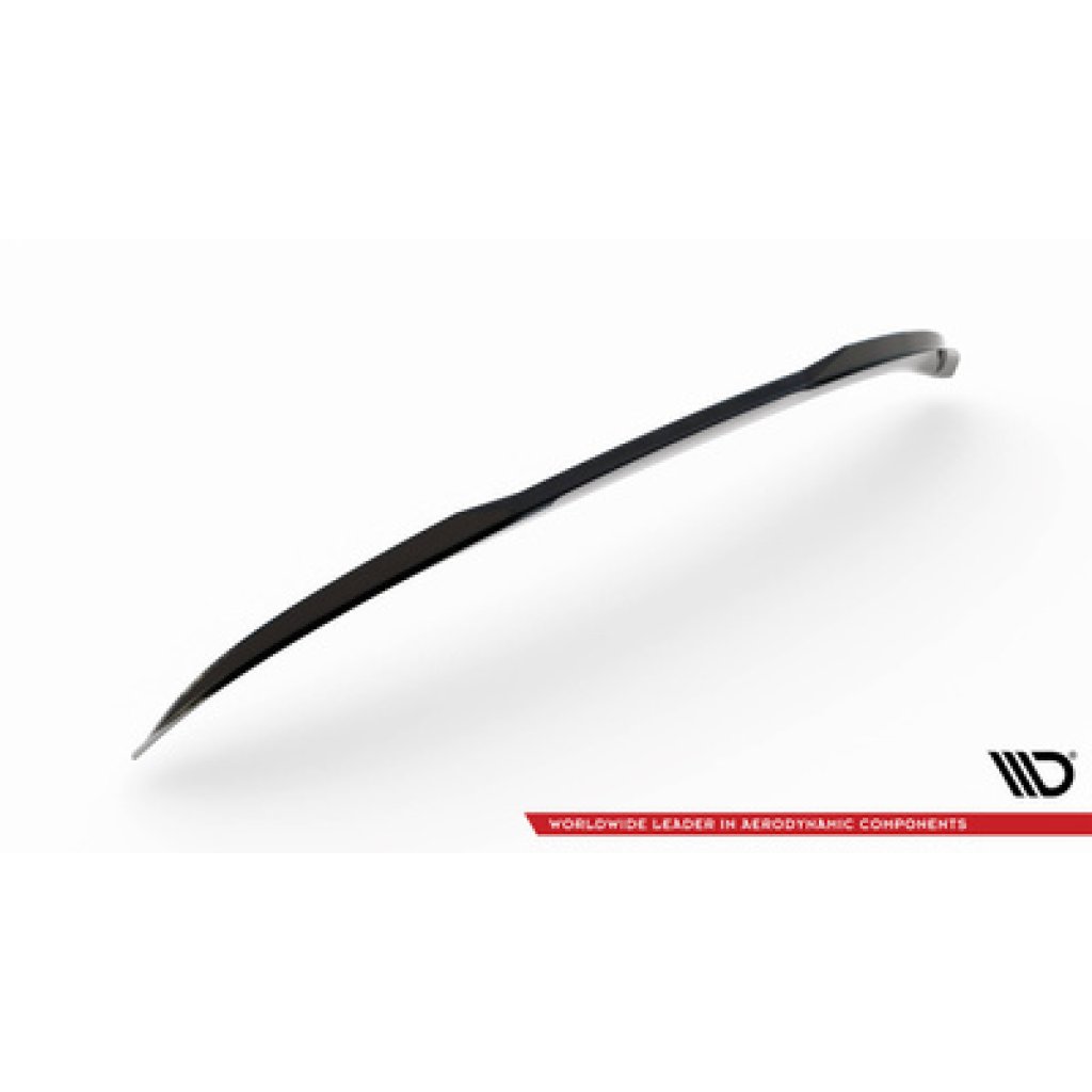 Maxton Design prodloužení spoileru 3d pro BMW řada 4 G23, černý lesklý plast ABS, cabrio/M440i cabrio